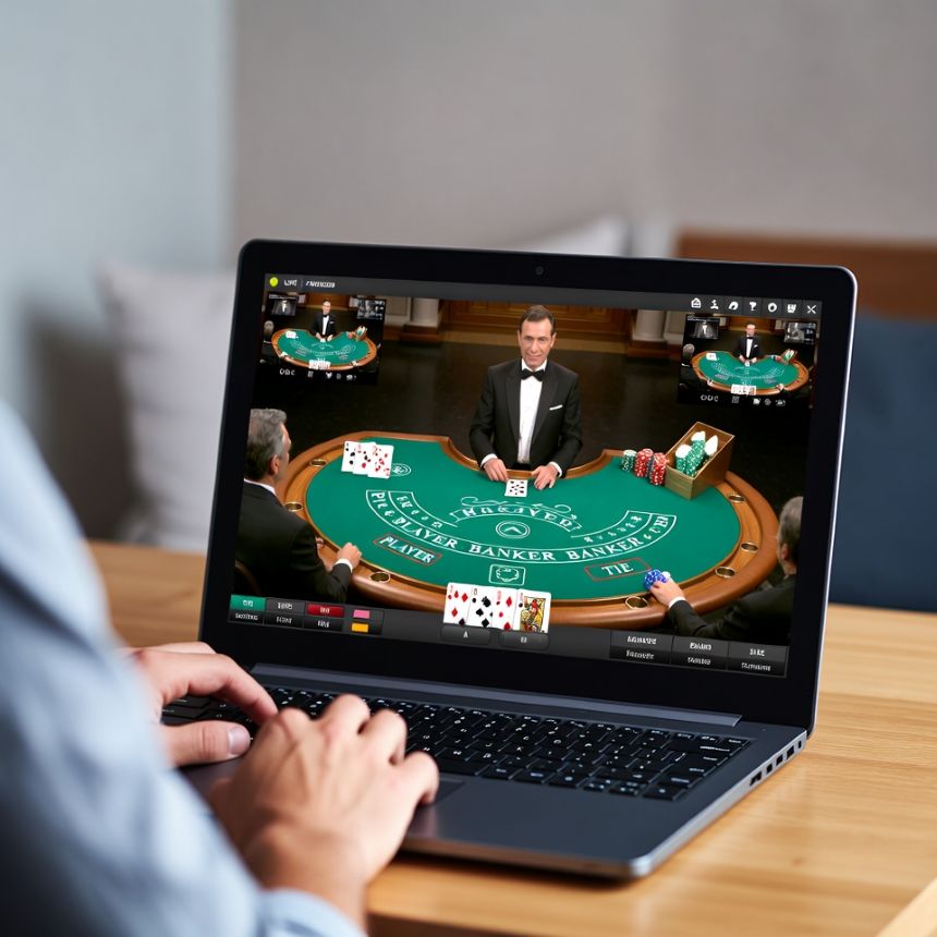 live dealer baccarat online